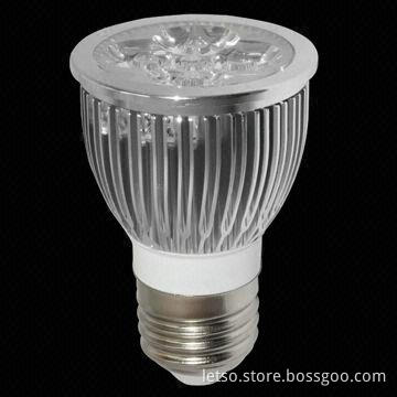 5W LED Spotlight Bulb, Measures 50 x 75mm, with E27 Base